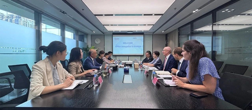 中國藥促會執行會長宋瑞霖會見歐洲制藥工業協會聯合會主席Lars Fruergaard J?rgensen